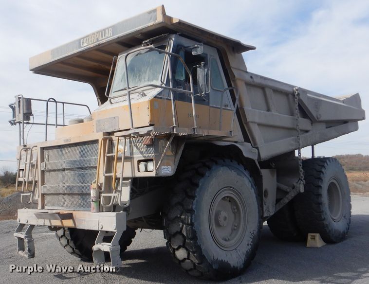 image for item DJ8512 2000 Caterpillar 773D  haul truck