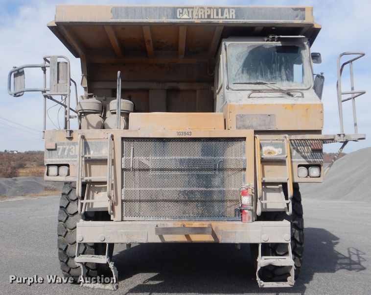 image for item DJ8512 2000 Caterpillar 773D  haul truck