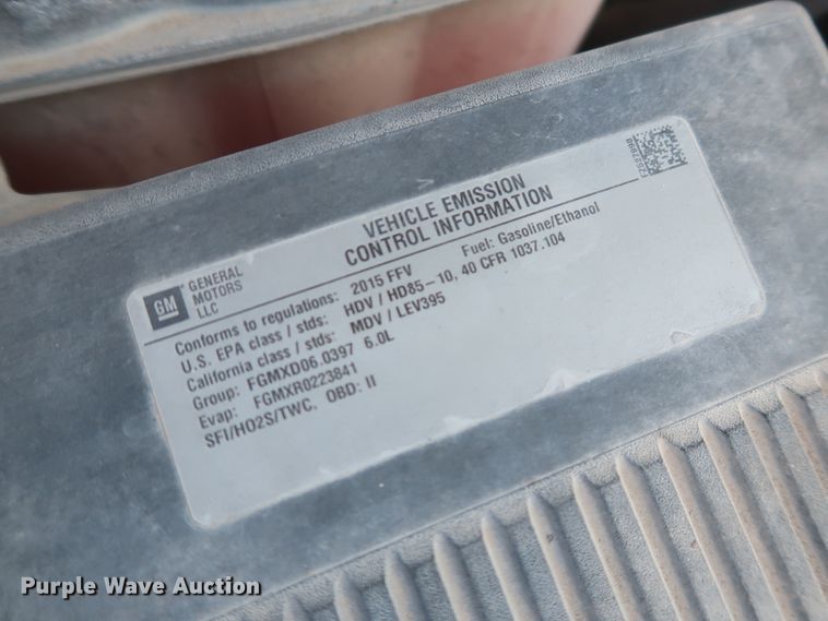 image for item HW9058 2015 Chevrolet Silverado 2500HD  pickup truck