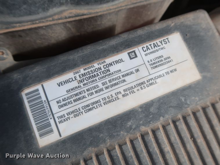 image for item HW9071 2007 Chevrolet Silverado 2500HD  pickup truck