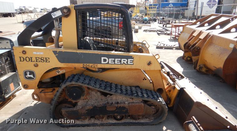 image for item HW9076 2008 John Deere CT322  tracked skid steer loader