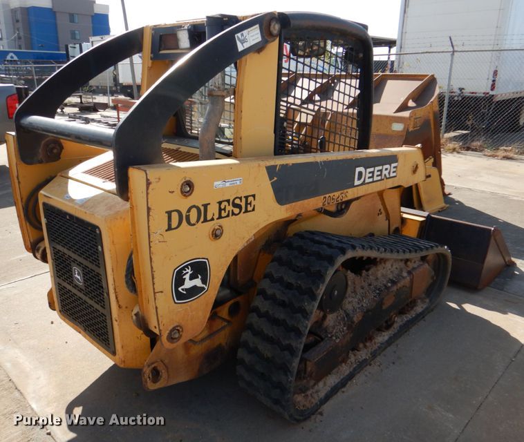 image for item HW9076 2008 John Deere CT322  tracked skid steer loader