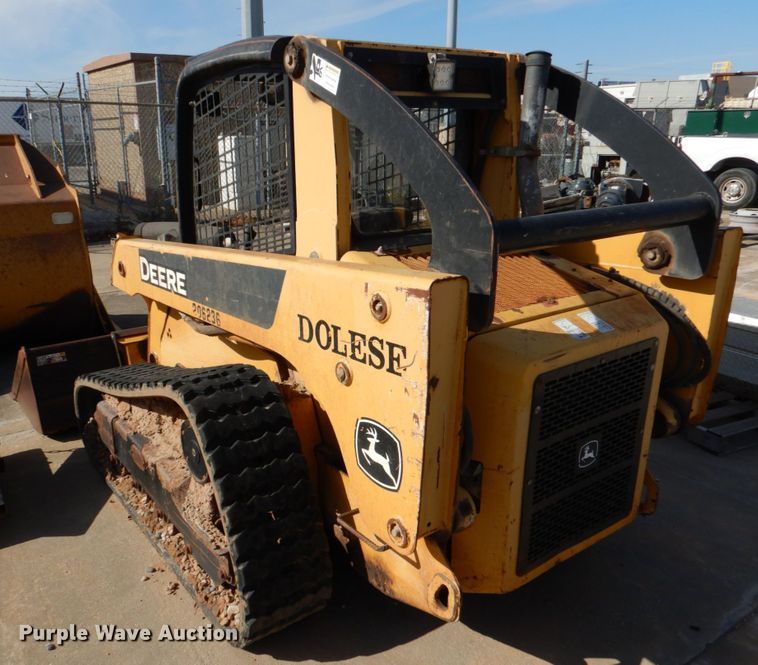 image for item HW9076 2008 John Deere CT322  tracked skid steer loader