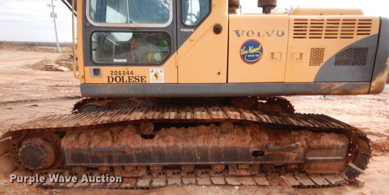 image for item HW9128 2007 Volvo EC290B LC  excavator