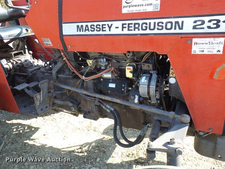 image for item DC2889 1989 Massey Ferguson 231  tractor
