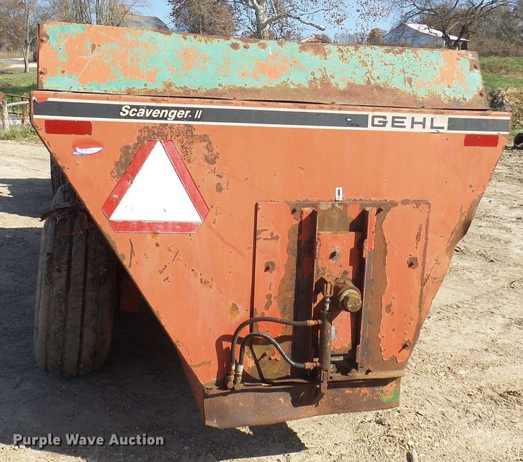 image for item DC2895 Gehl 315 Scavenger II manure spreader