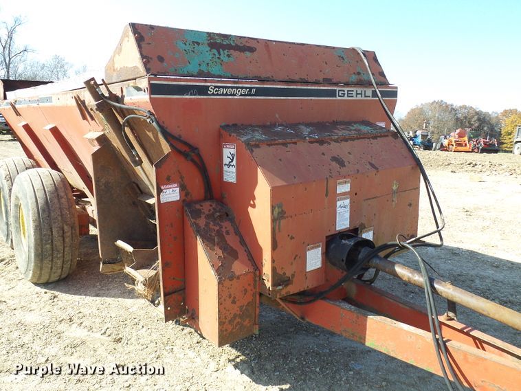 image for item DC2895 Gehl 315 Scavenger II manure spreader