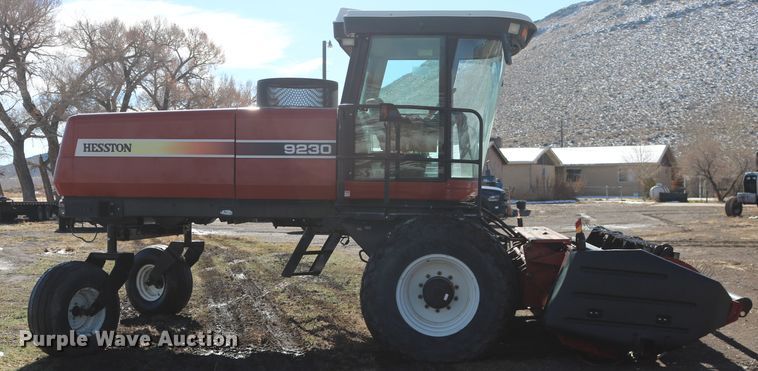 image for item DD6163 2004 Hesston 9230  windrower