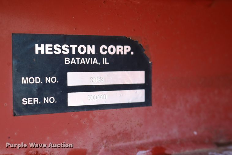 image for item DD6164 Hesston 3983 hay rake