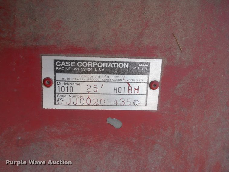 image for item DF4539 Case IH 1010 rigid head