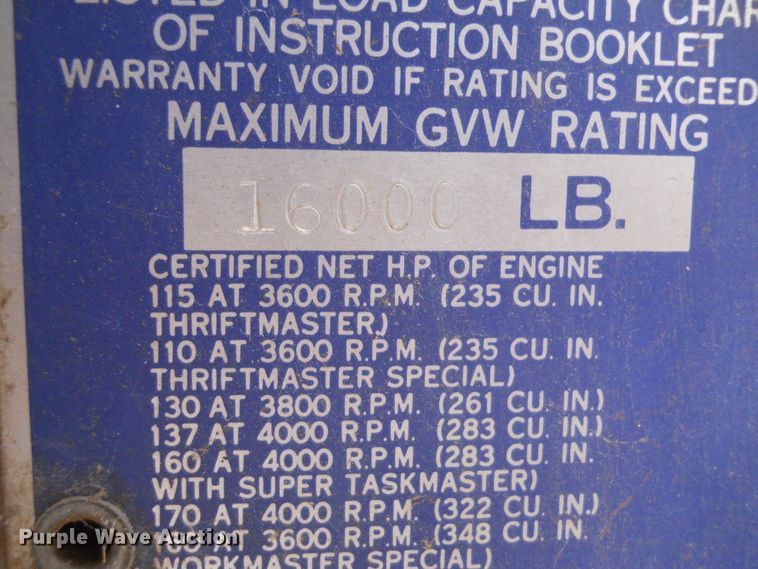 image for item DF4542 1959 Chevrolet Viking 60  grain truck