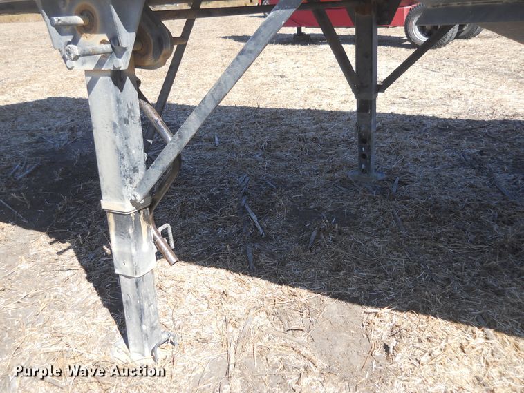 image for item DF4544 2009 Maurer single hopper bottom grain trailer