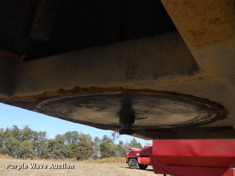 image for item DF4544 2009 Maurer single hopper bottom grain trailer