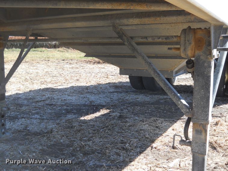image for item DF4544 2009 Maurer single hopper bottom grain trailer
