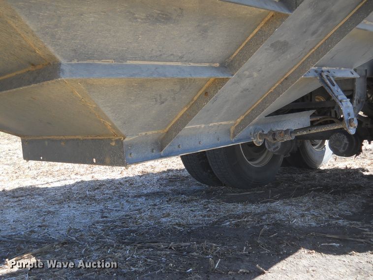 image for item DF4544 2009 Maurer single hopper bottom grain trailer