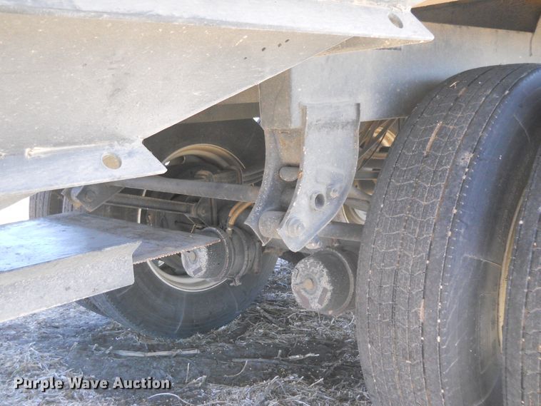 image for item DF4544 2009 Maurer single hopper bottom grain trailer