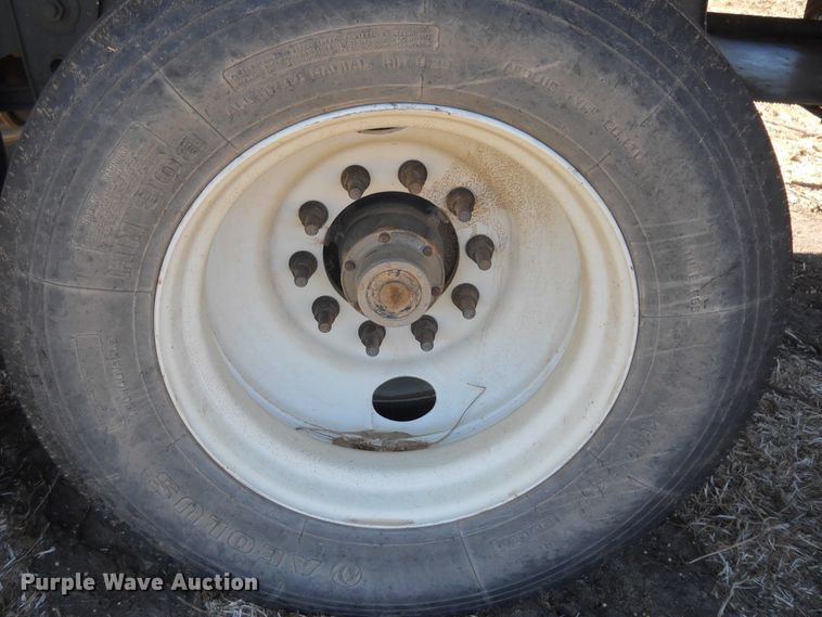 image for item DF4544 2009 Maurer single hopper bottom grain trailer