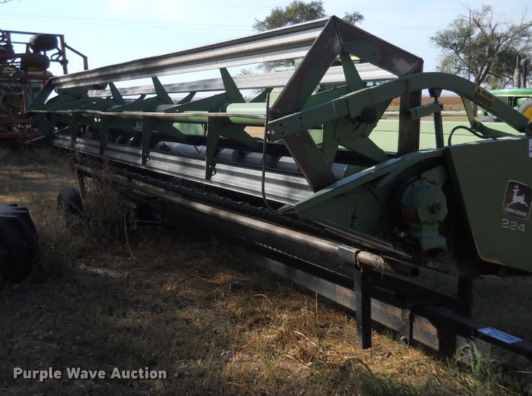 image for item DF4547 John Deere 224 rigid head