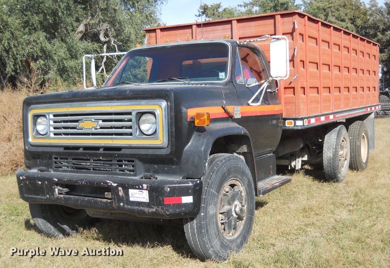 image for item DF4548 1973 Chevrolet 65  grain truck