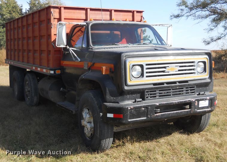 image for item DF4548 1973 Chevrolet 65  grain truck