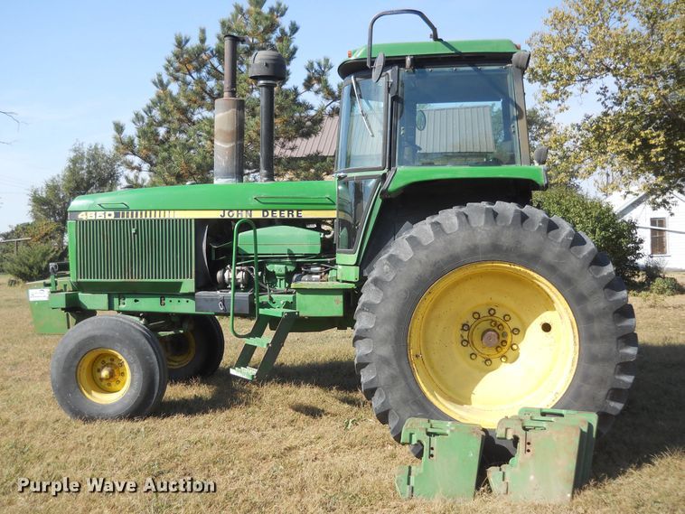 image for item DF4550 1985 John Deere 4650  tractor