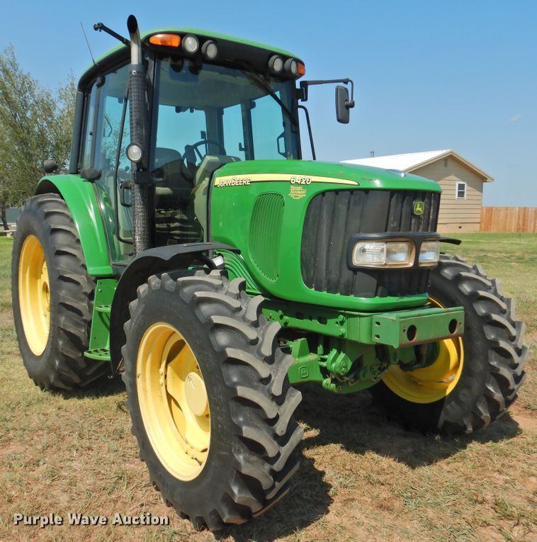 image for item DG1450 2005 John Deere 6420  MFWD tractor