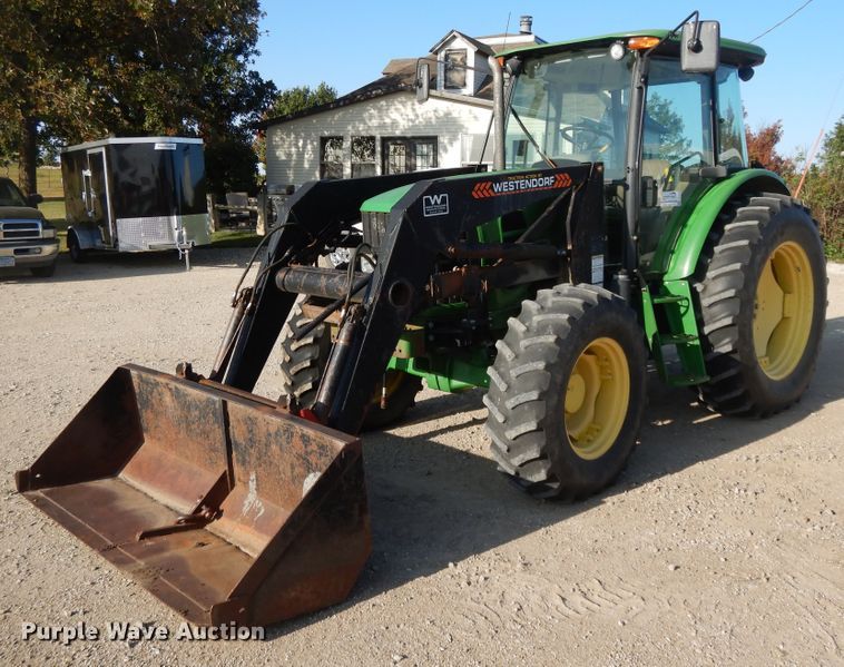 image for item DH0174 2010 John Deere 6140D  MFWD tractor