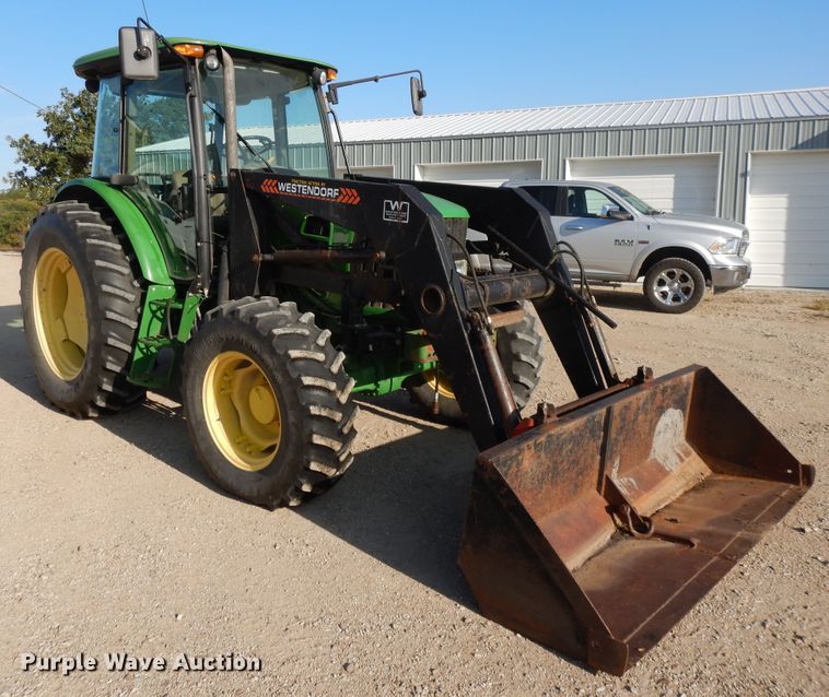 image for item DH0174 2010 John Deere 6140D  MFWD tractor