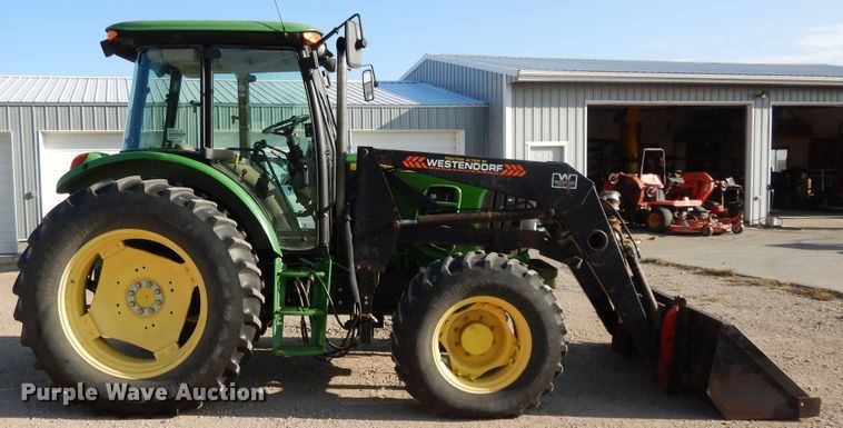 image for item DH0174 2010 John Deere 6140D  MFWD tractor
