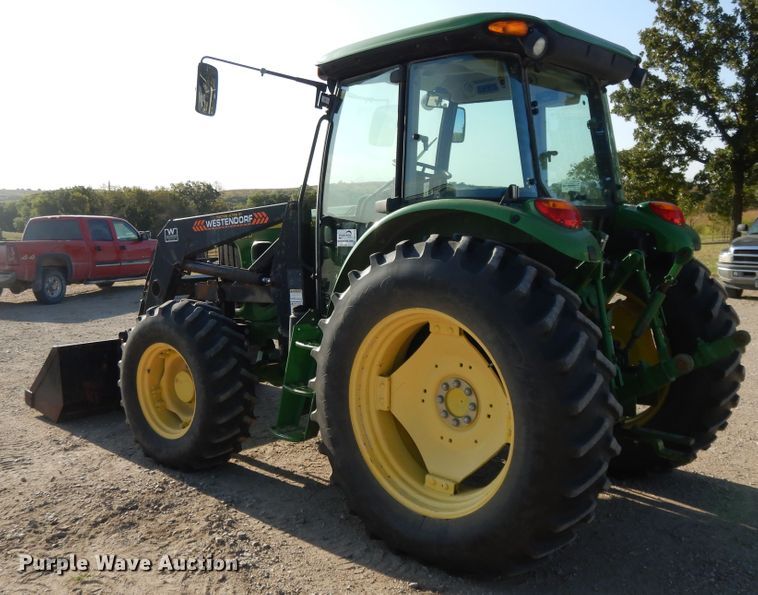 image for item DH0174 2010 John Deere 6140D  MFWD tractor