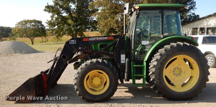 image for item DH0174 2010 John Deere 6140D  MFWD tractor