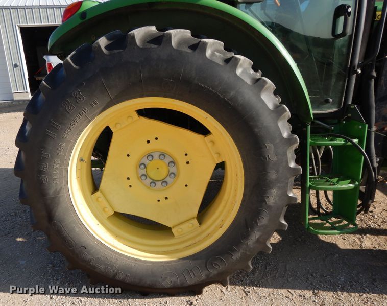 image for item DH0174 2010 John Deere 6140D  MFWD tractor