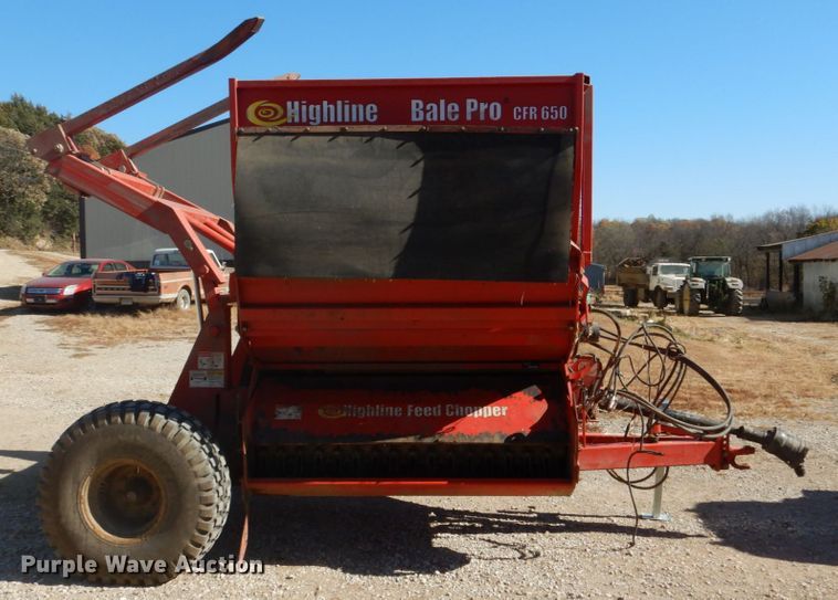 image for item DH3414 Highline Bale Pro CFR650 bale processor