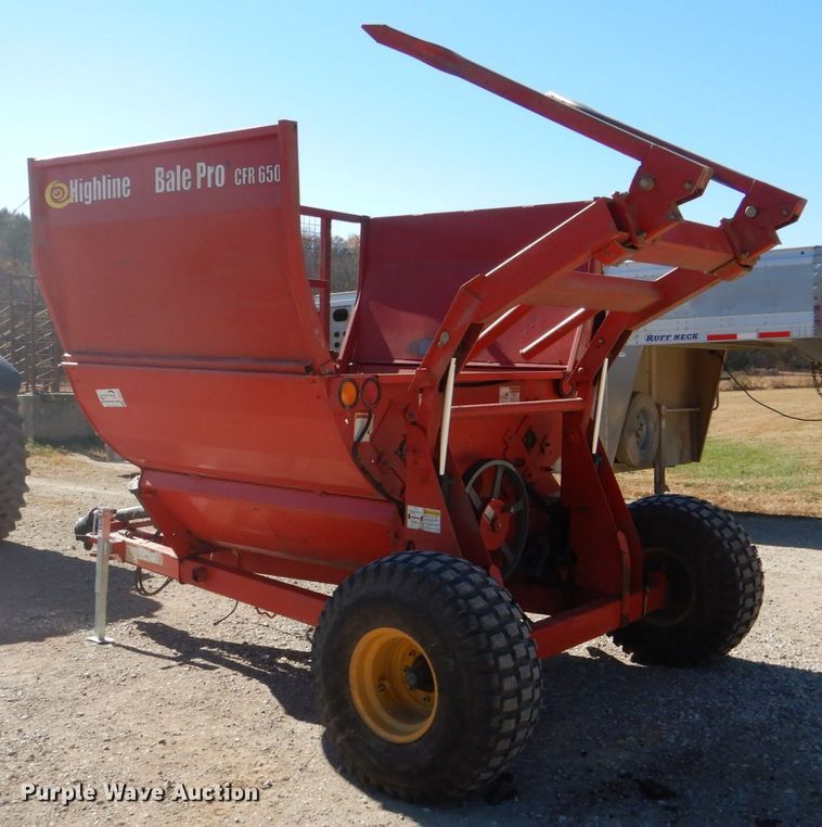 image for item DH3414 Highline Bale Pro CFR650 bale processor