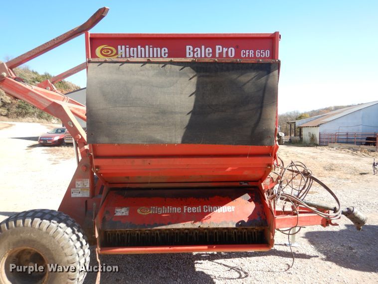 image for item DH3414 Highline Bale Pro CFR650 bale processor