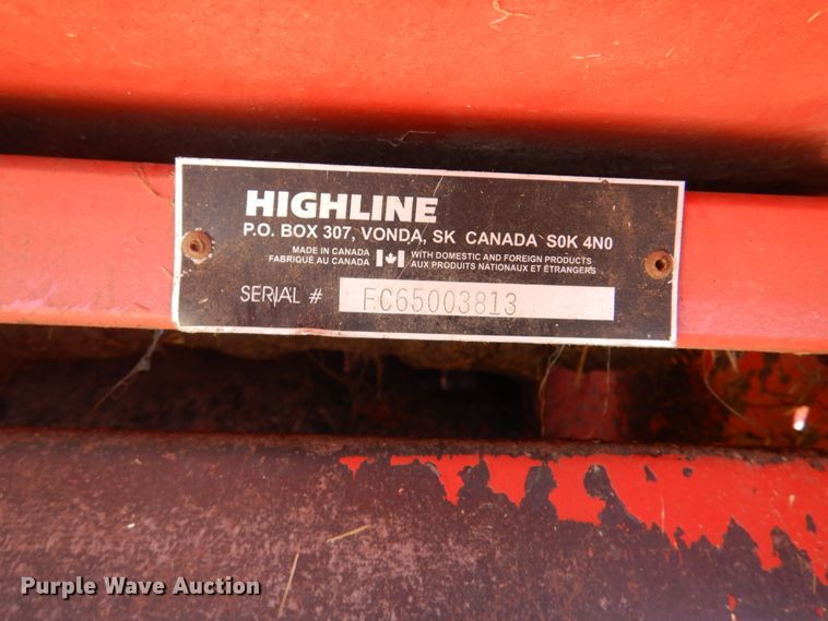 image for item DH3414 Highline Bale Pro CFR650 bale processor