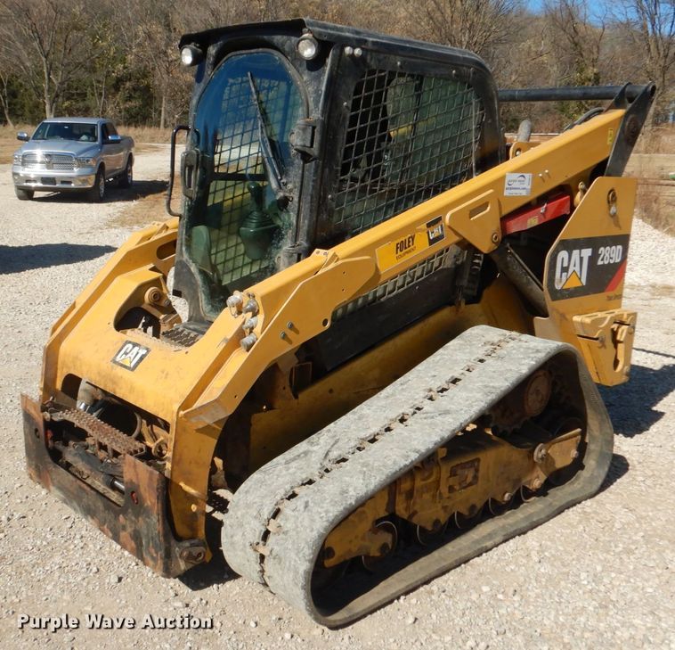 image for item DH3415 2018 Caterpillar 289D  tracked skid steer loader