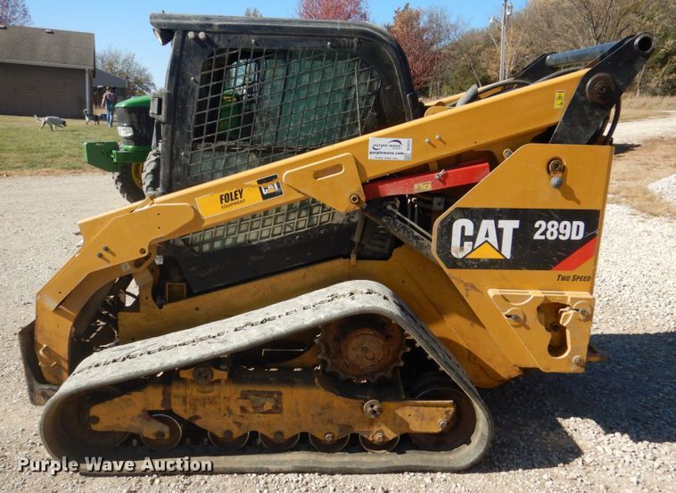 image for item DH3415 2018 Caterpillar 289D  tracked skid steer loader