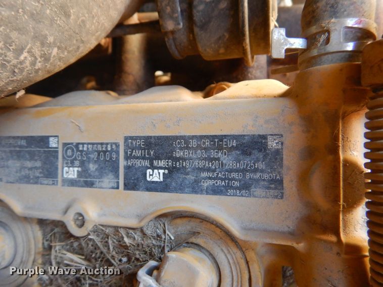 image for item DH3415 2018 Caterpillar 289D  tracked skid steer loader