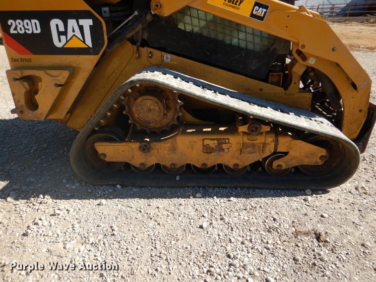 image for item DH3415 2018 Caterpillar 289D  tracked skid steer loader