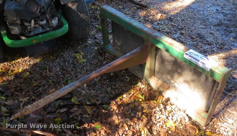 image for item DH3986 Shop built skid steer bale spear