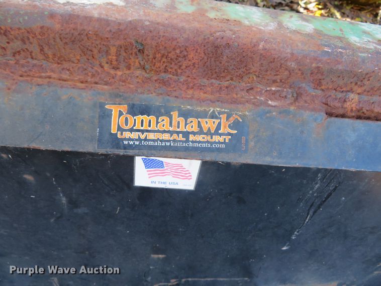 image for item DH3986 Shop built skid steer bale spear