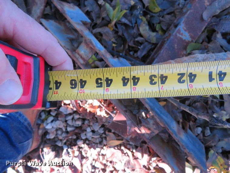 image for item DH3986 Shop built skid steer bale spear