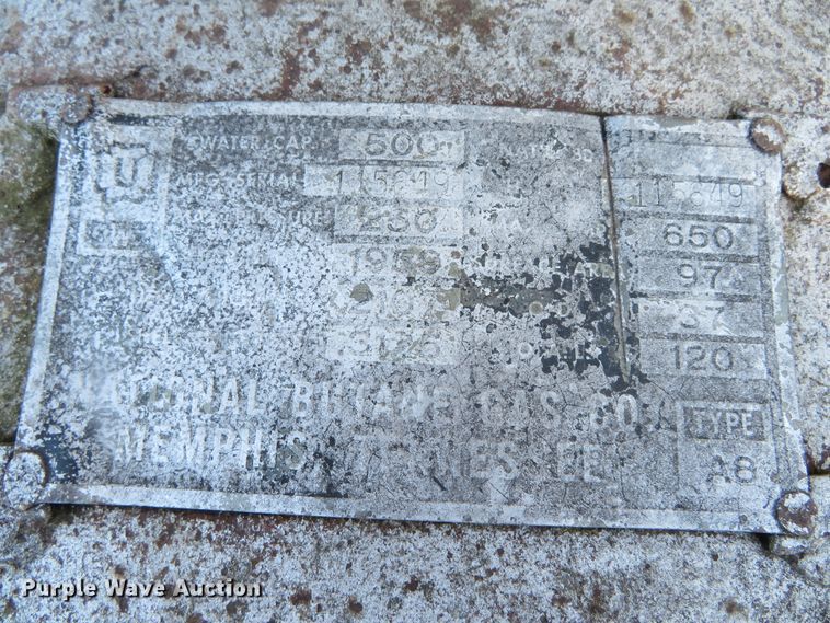 image for item DH3991 National Butane Gas Co. propane tank