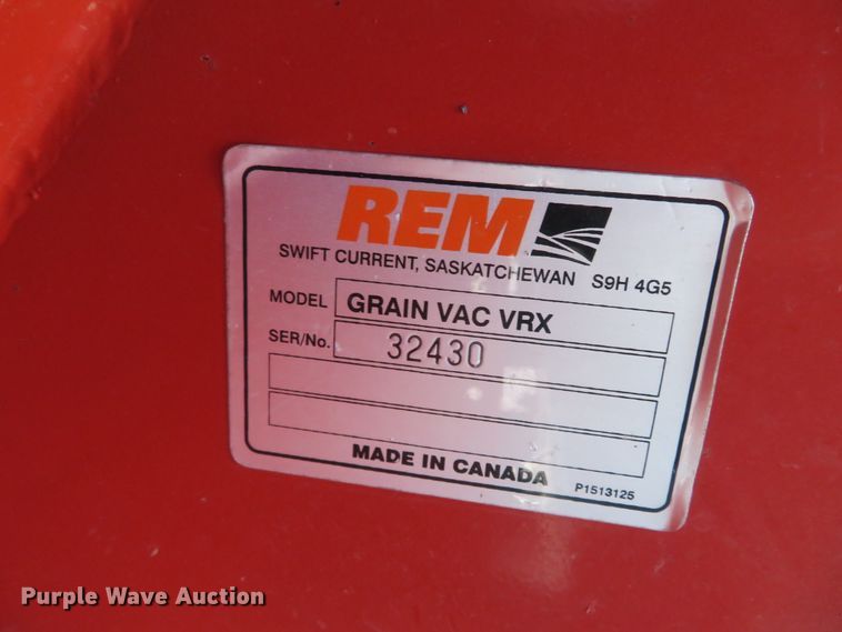 image for item DH3997 Rem VRX grain vacuum
