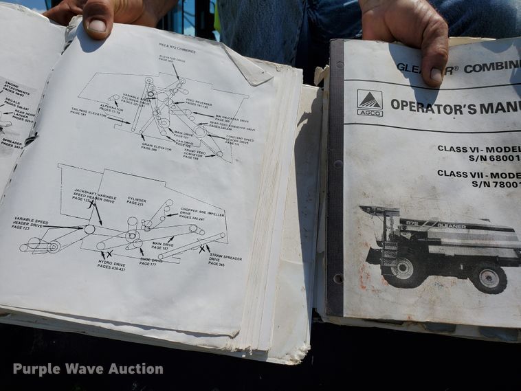 image for item DJ3149 1998 Gleaner R62 75th Anniversary RWA combine