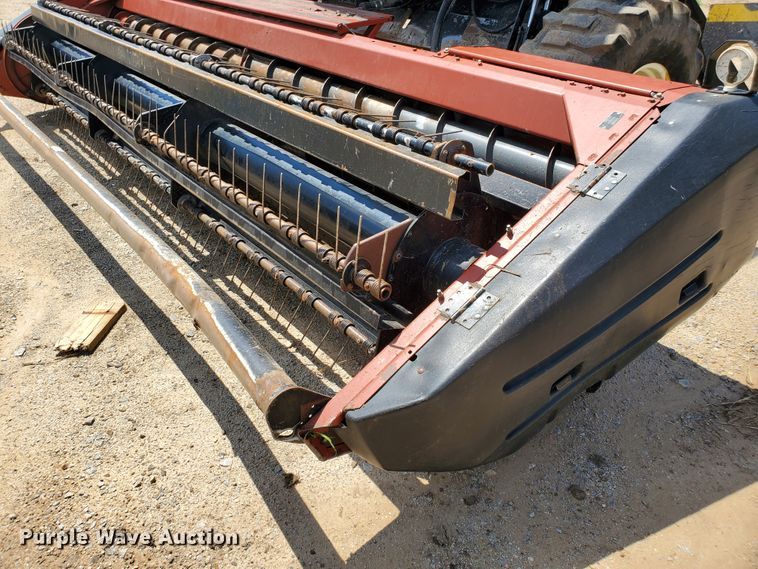 image for item DJ3163 2002 Hesston 8450  windrower