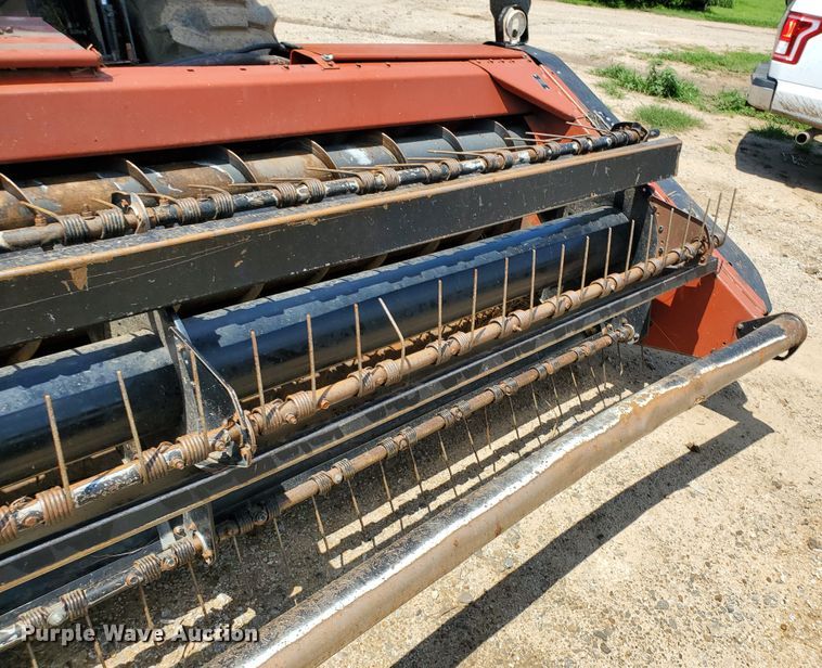 image for item DJ3163 2002 Hesston 8450  windrower