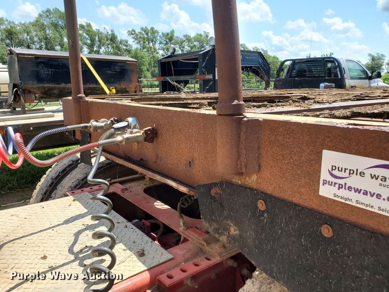 image for item DJ3164 1970 flatbed trailer