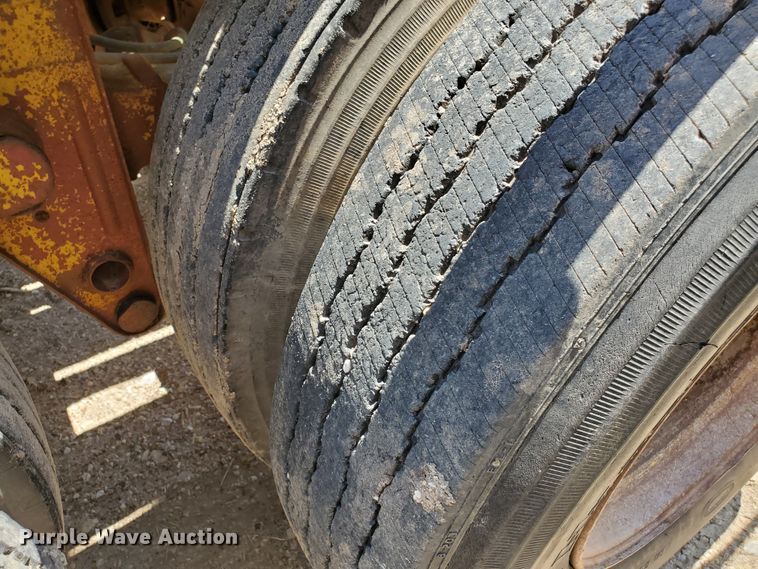 image for item DJ3164 1970 flatbed trailer